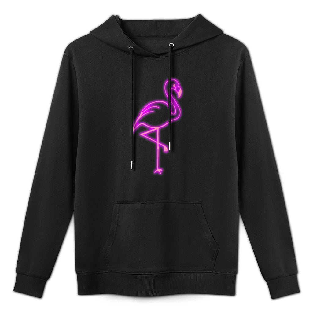 Pink Flamingo Neon Easy Care Hoodie