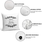 Once A King Or Queen Soft Luxury Feel Throw Pillow