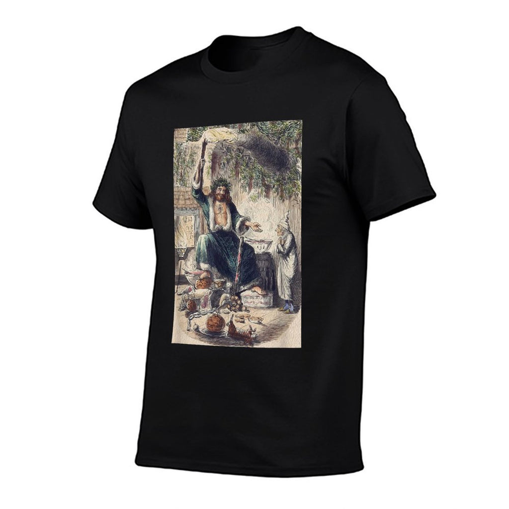 A Christmas Carol Scrooge- Christmas Present Ghost Comfortable T-Shirt
