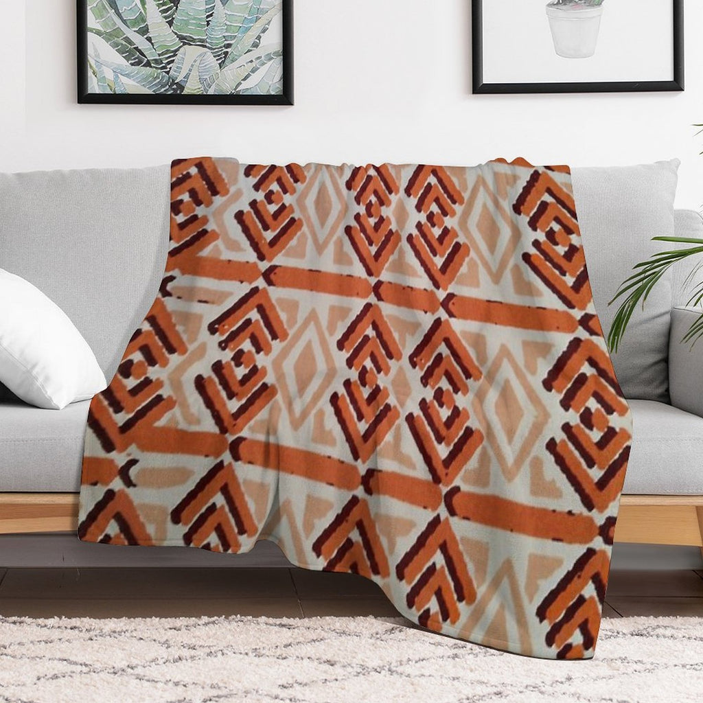 Arrow Textile Design Travel-friendly Throw Blanket