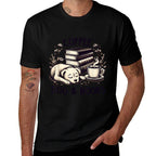 Funny Cute Coffee Dog Books Lover Gift Idea Women Men Kids  Vintage-inspired T-Shirt