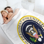 United States Presidential Seal. Seal of The President of The United States Quick-dry Throw Blanket