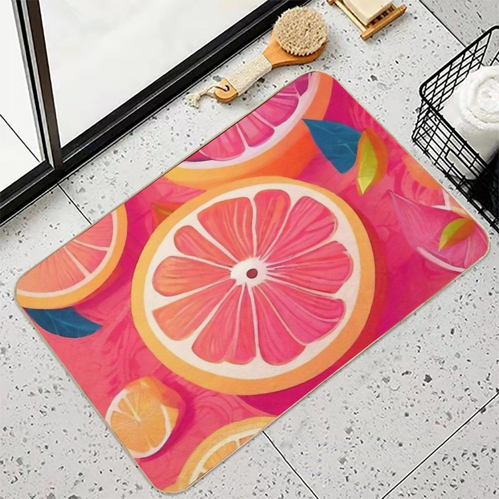 Grapefruit  Odorless Bath Mat