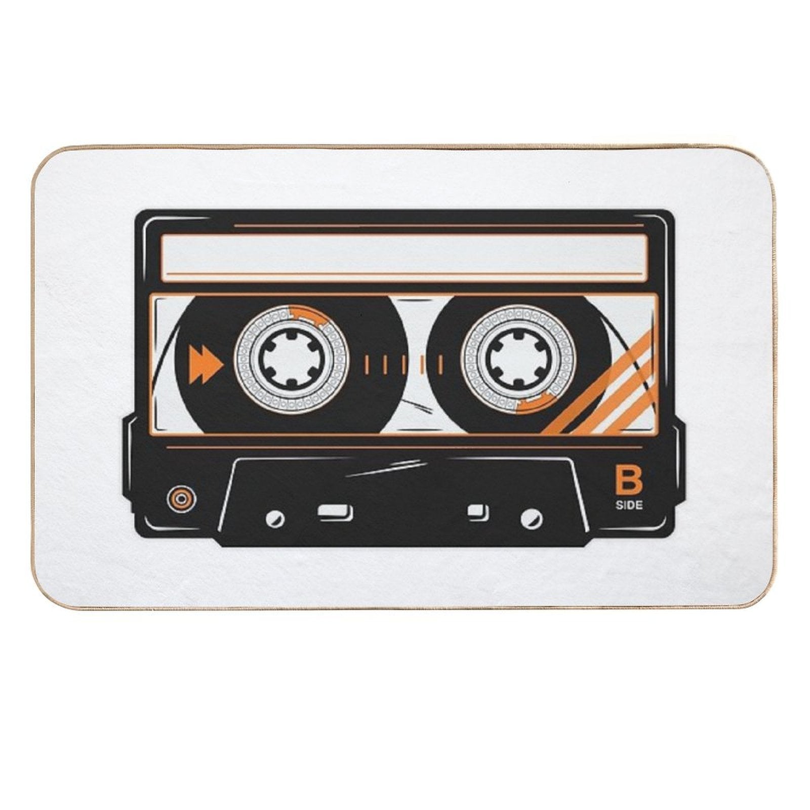 Cassette Tape  Versatile Bath Mat
