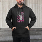 Deer Hunting Buck Pink Camouflage Durable Construction Hoodie