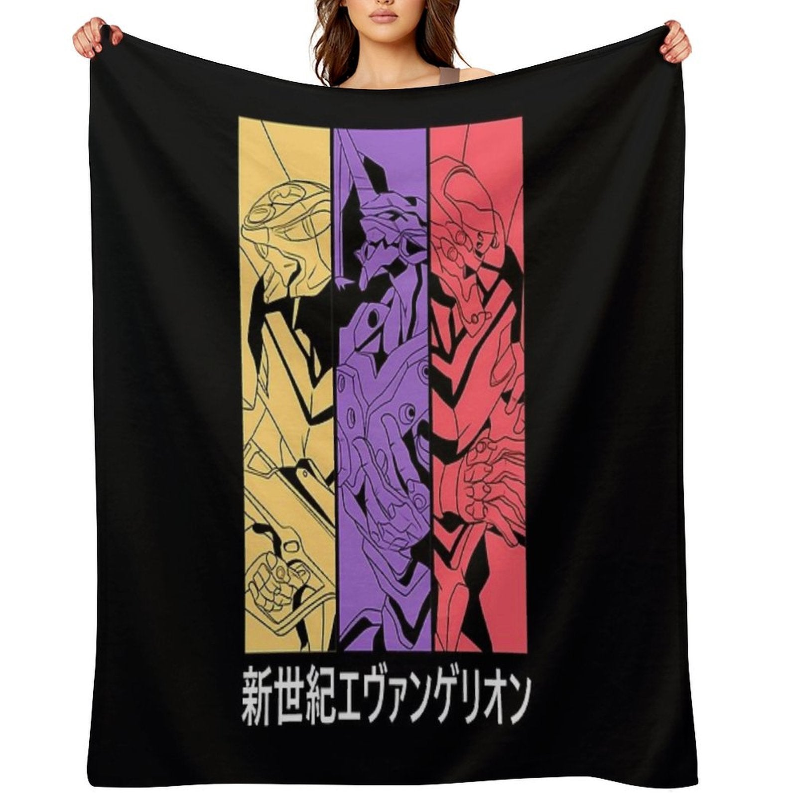 EVANGELION All-season Throw Blanket