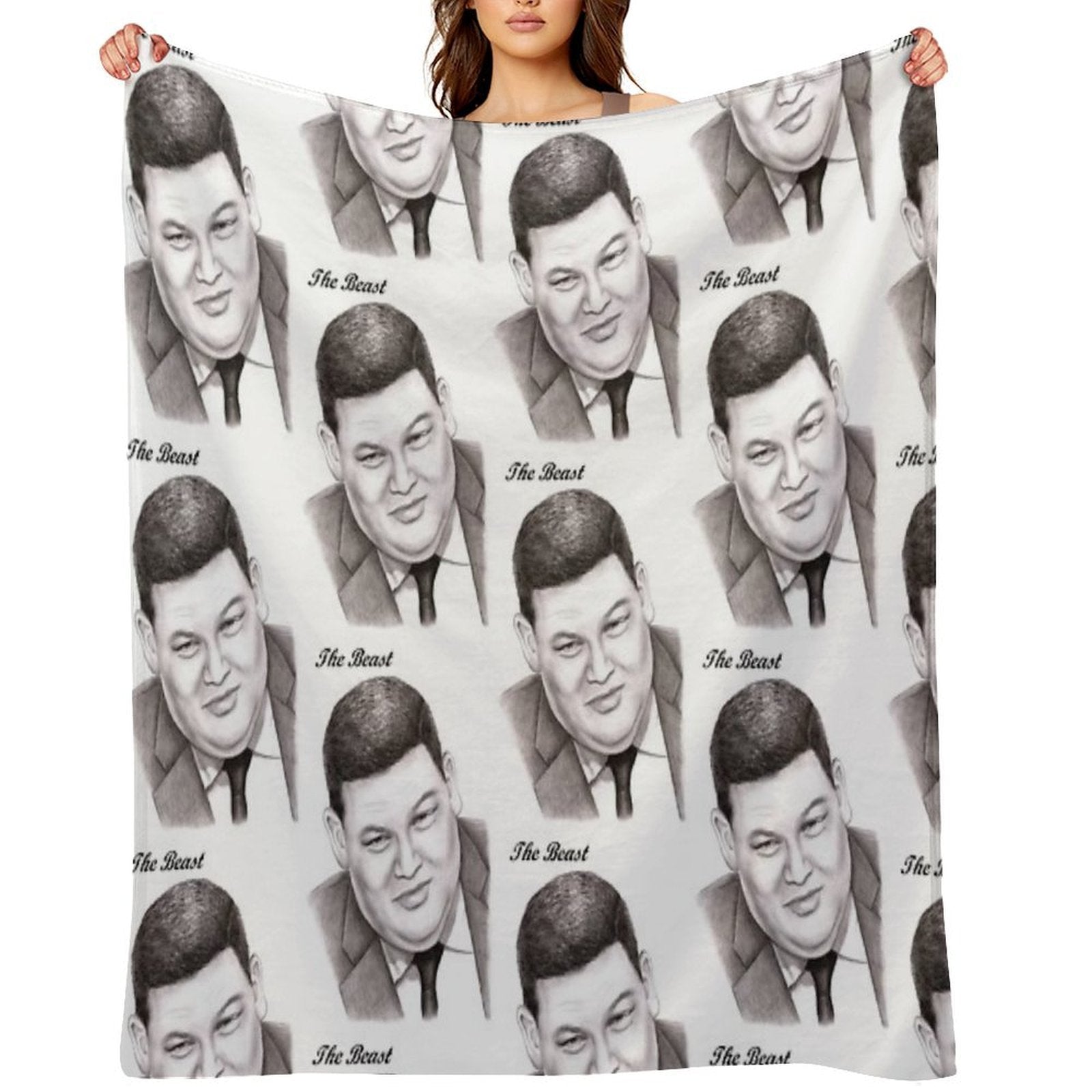 The Beast Wrinkle-free Throw Blanket