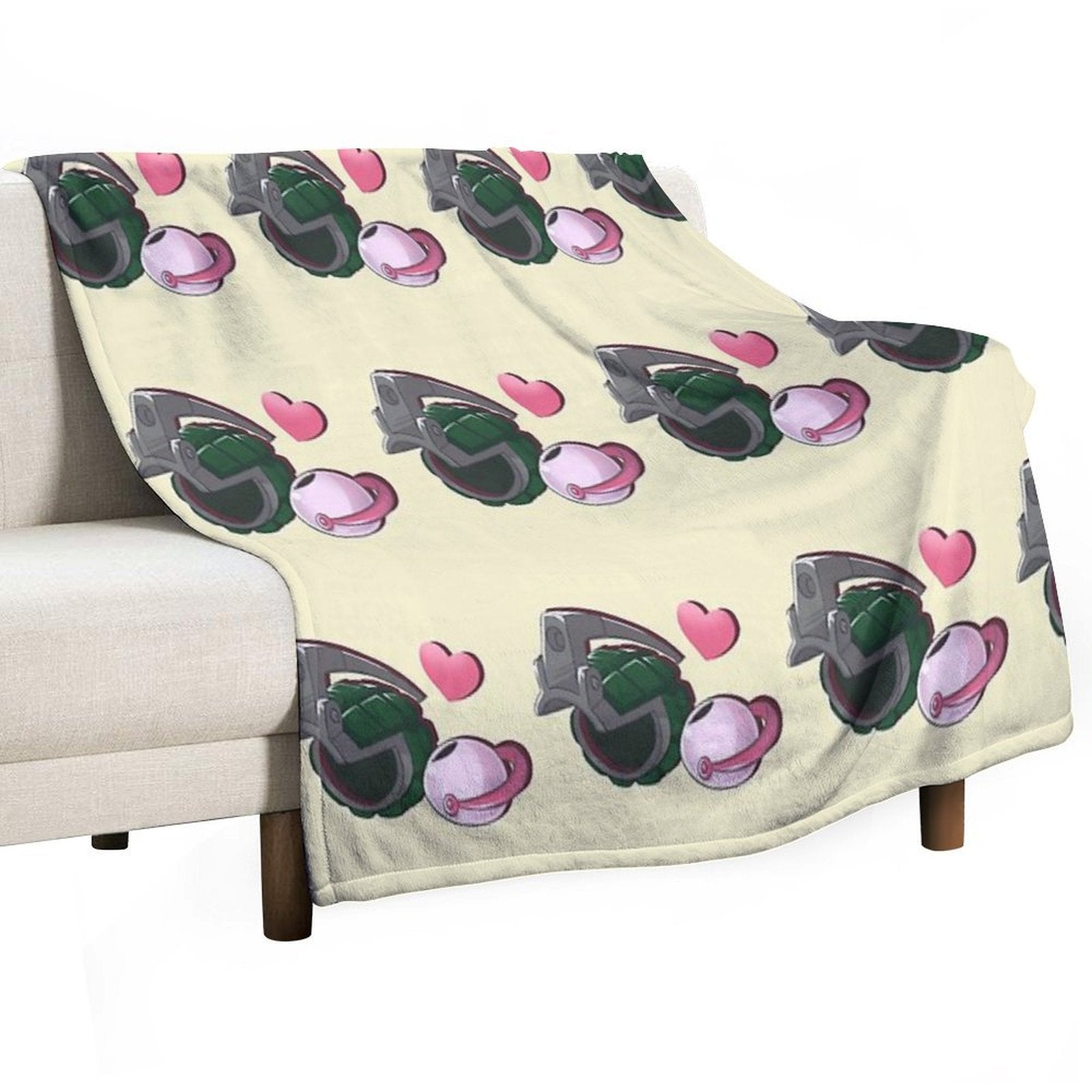 Kacchako Gauntlets Wrinkle-free Throw Blanket