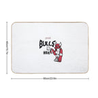 Graffiti Bull – Bulls Street Art Design  Non-Slip Bath Mat