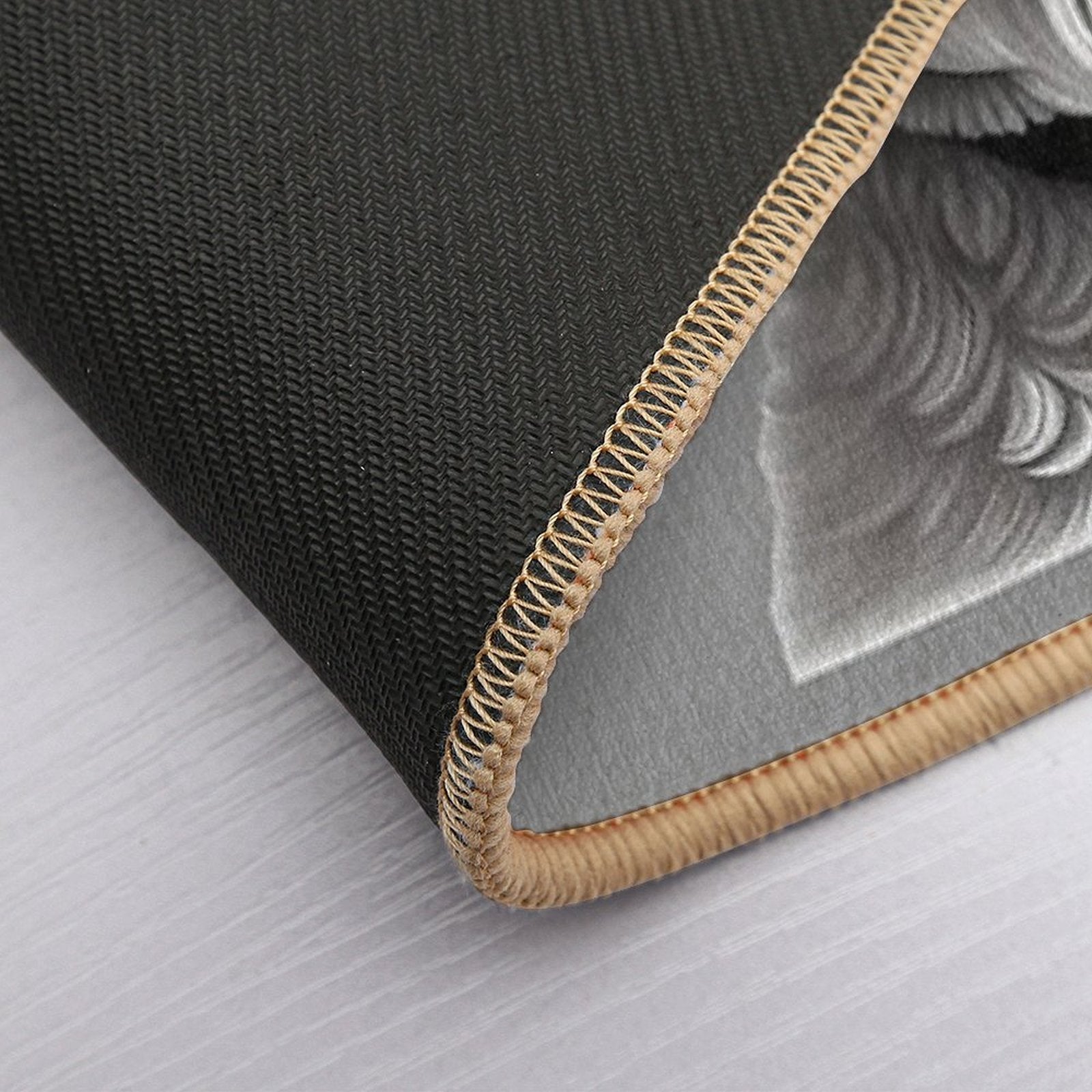 Bichon Frise Dog  Stain-Proof Bath Mat