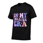 Groovy In My Theater Era Theater Lover Acting Teacher Girl  Lightweight T-Shirt