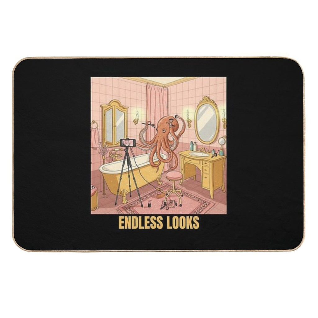 Glam Tentacles Mode Durable Bath Mat
