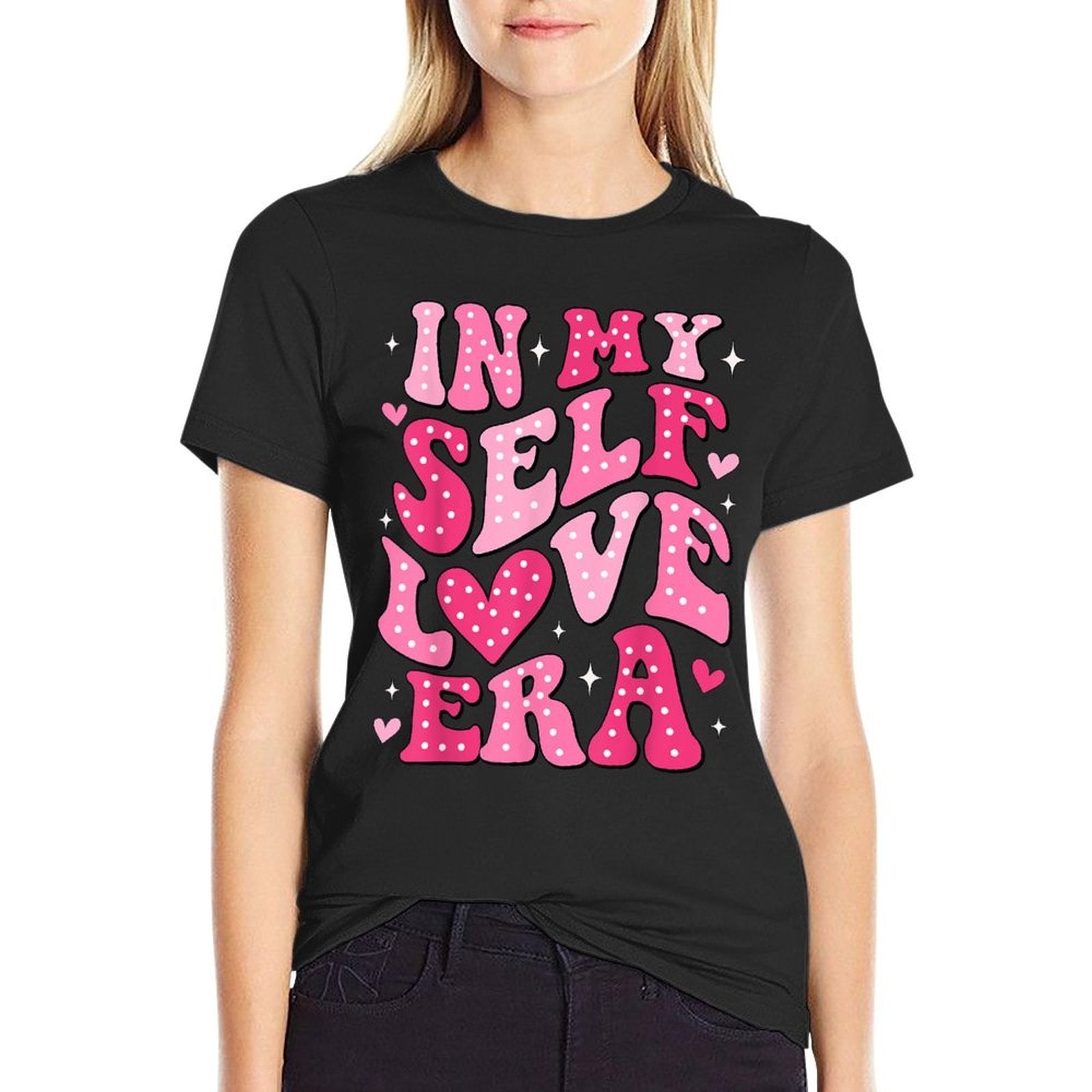 In My Self Love Era Valentines Day Self Love Club Women Girl  Moisture-wicking T-Shirt
