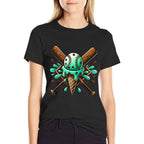 Mint Chocolate Chip Spinkle Baseball Home Plate Drip Boys  Graphic-printed T-Shirt