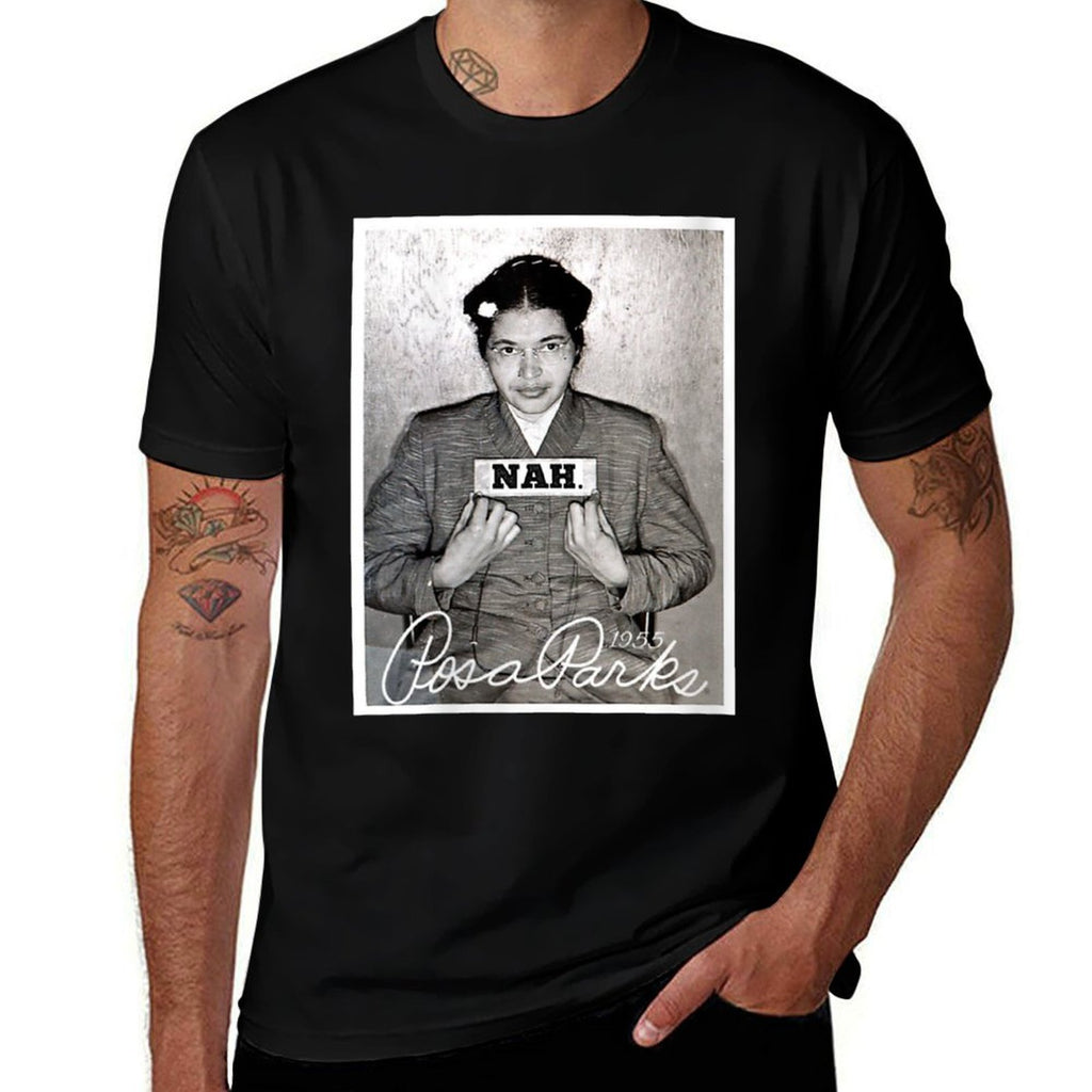 Womens Nah Rosa Park Black History Month Racism Tshirt Gift  Vintage-inspired T-Shirt