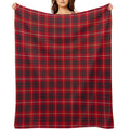 Clan Bruce Tartan Compact Throw Blanket