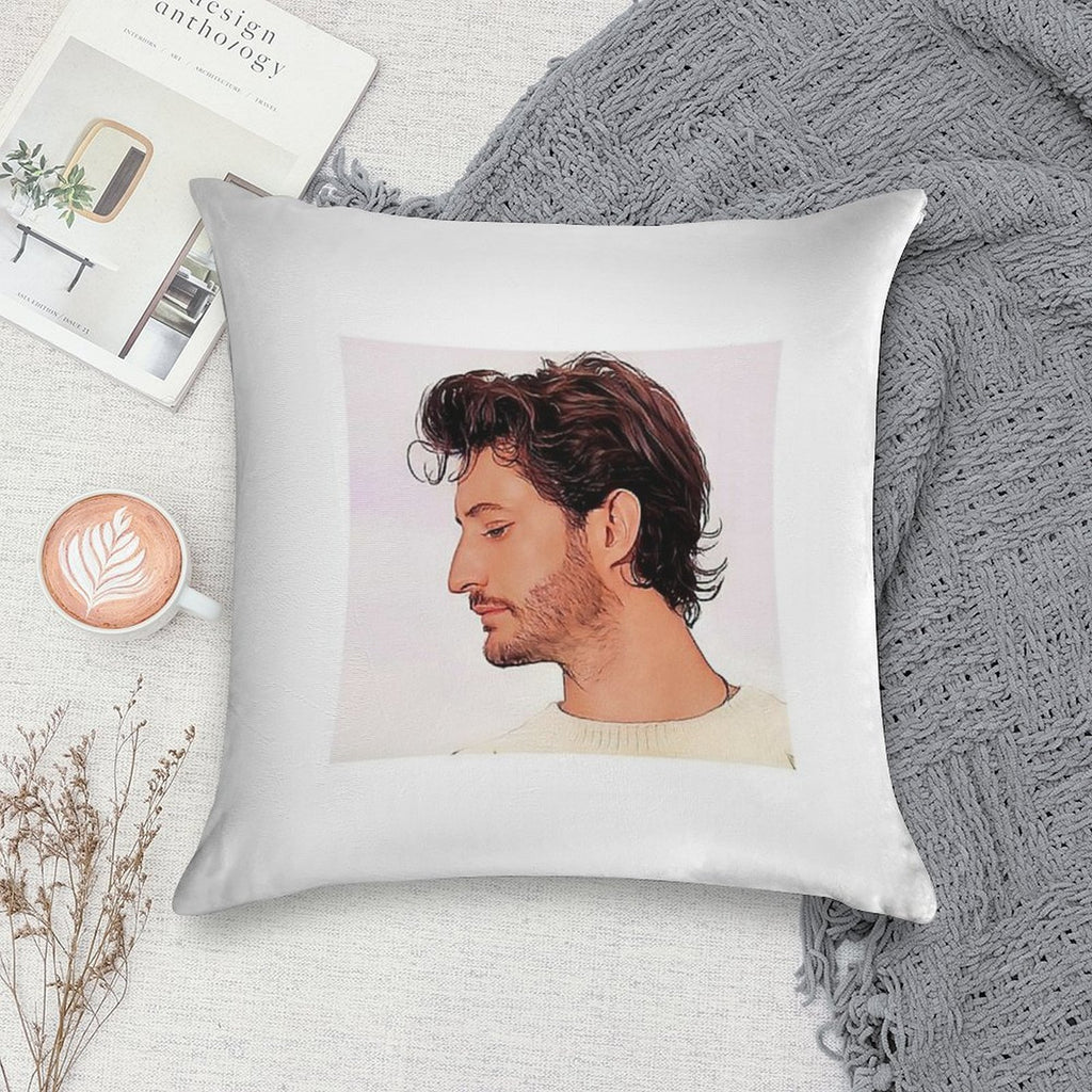 Pierre Niney Soft Shrink-Resistant Throw Pillow