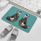 Badger Turquoise  Dirt-Trapping Bath Mat