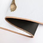 Vintage Cherub Angelic Angel With Flowers  Eco-Friendly Bath Mat