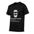 333 Creations Mens Black Bearded Funkle Funny Uncle Definition  Versatile T-Shirt
