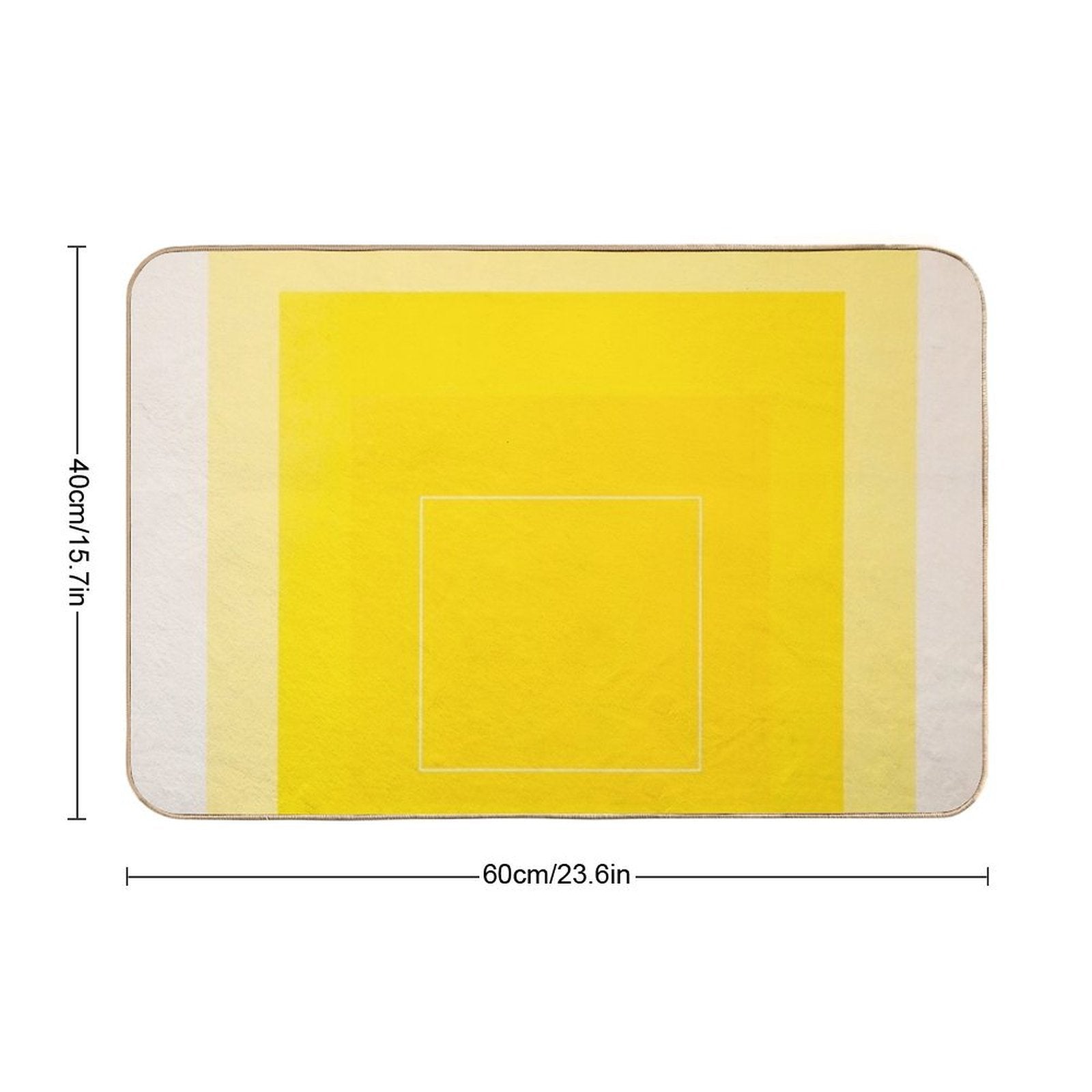 Bauhaus Josef Albers  High-Traffic Bath Mat