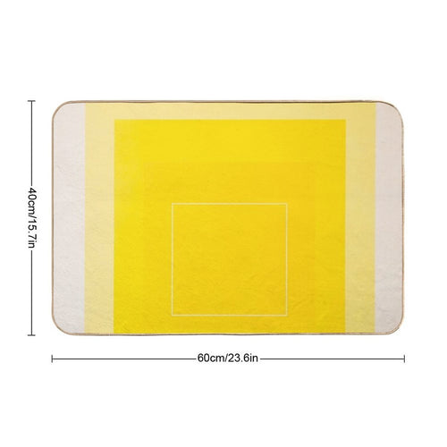 Bauhaus Josef Albers  High-Traffic Bath Mat