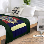 Royal Logistics Corps RLC CAP BADGE Multi-functional Throw Blanket