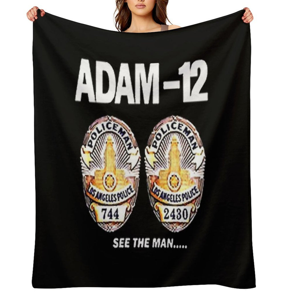 A.dam-12 TV Series 7.0's Retro Durable Throw Blanket