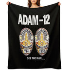 A.dam-12 TV Series 7.0's Retro Durable Throw Blanket