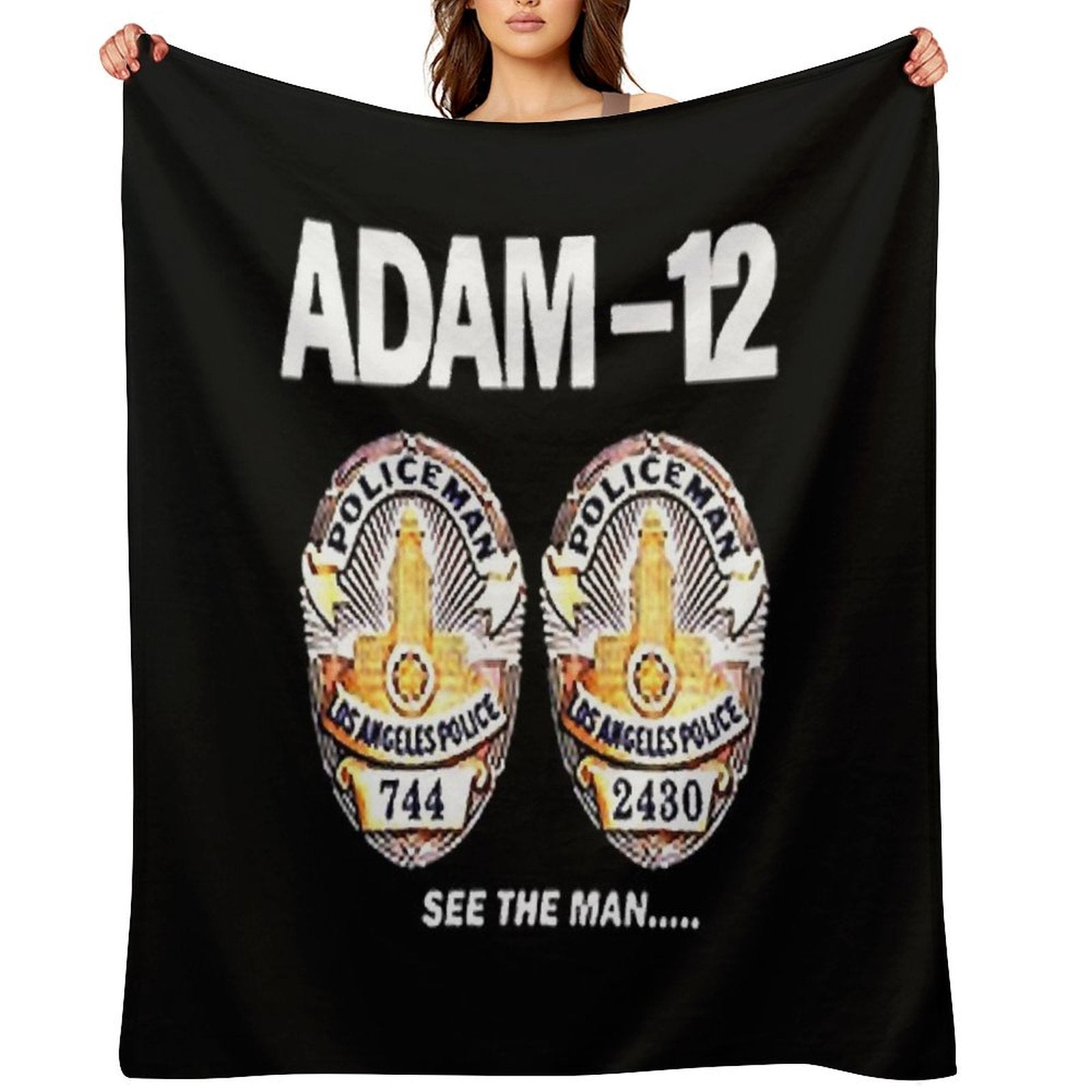 A.dam-12 TV Series 7.0's Retro Durable Throw Blanket