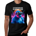 Id Rather Be Playing Tag  Graphic-printed T-Shirt