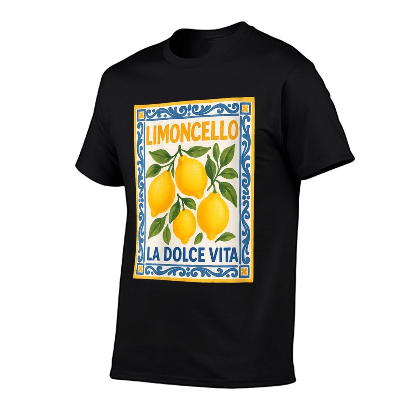 Womens Limoncello La Dolce Vita Vintage Italian Lemons  Vintage-inspired T-Shirt