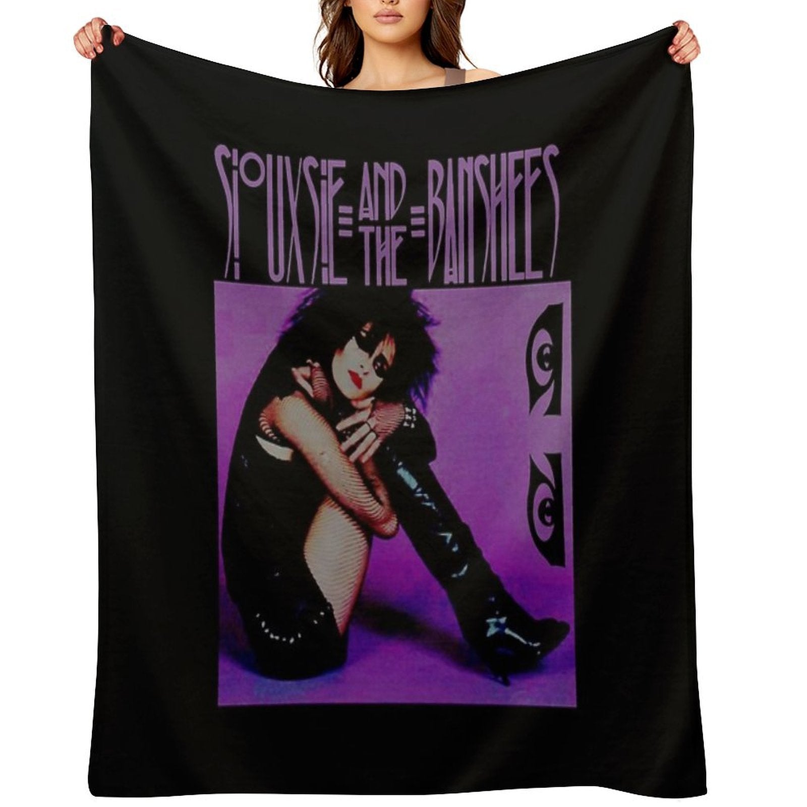 Siouxsie And The Banshees Machine-washable Throw Blanket