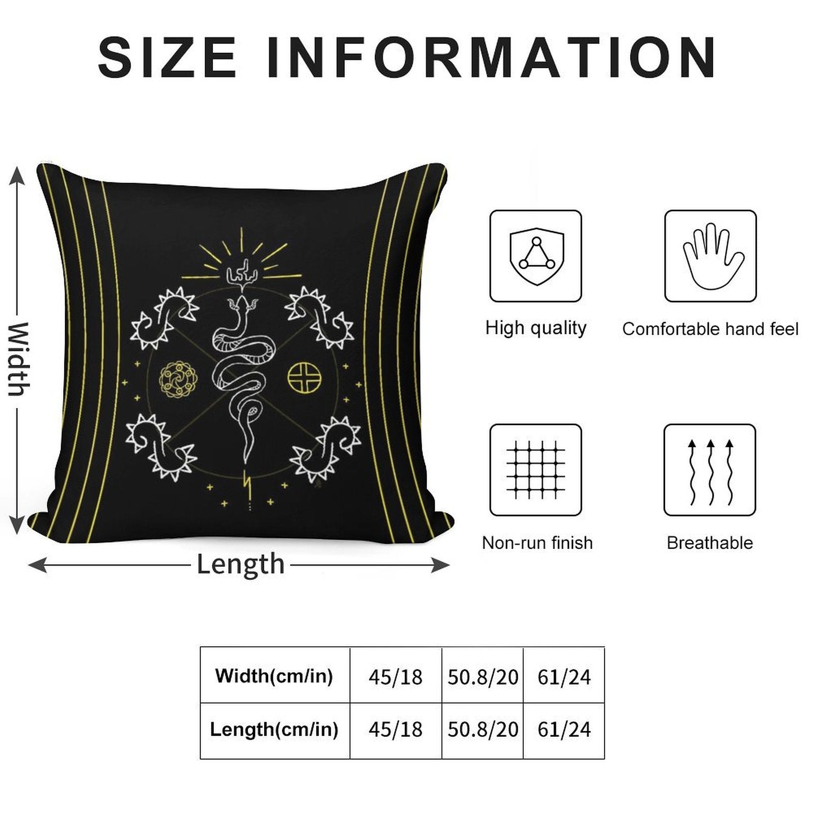 ᎤᎧᏖᎾ Soft Skin-Friendly Throw Pillow