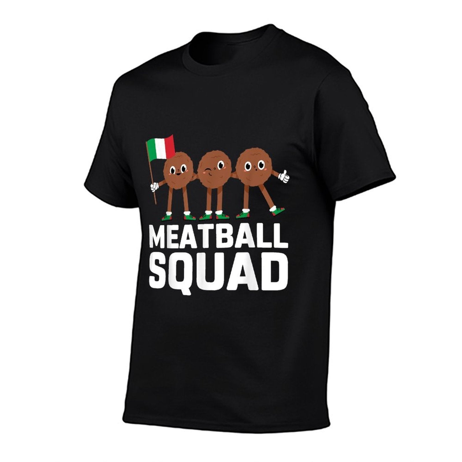 Funny Italian Food Squad Meatball Comfortable T-Shirt