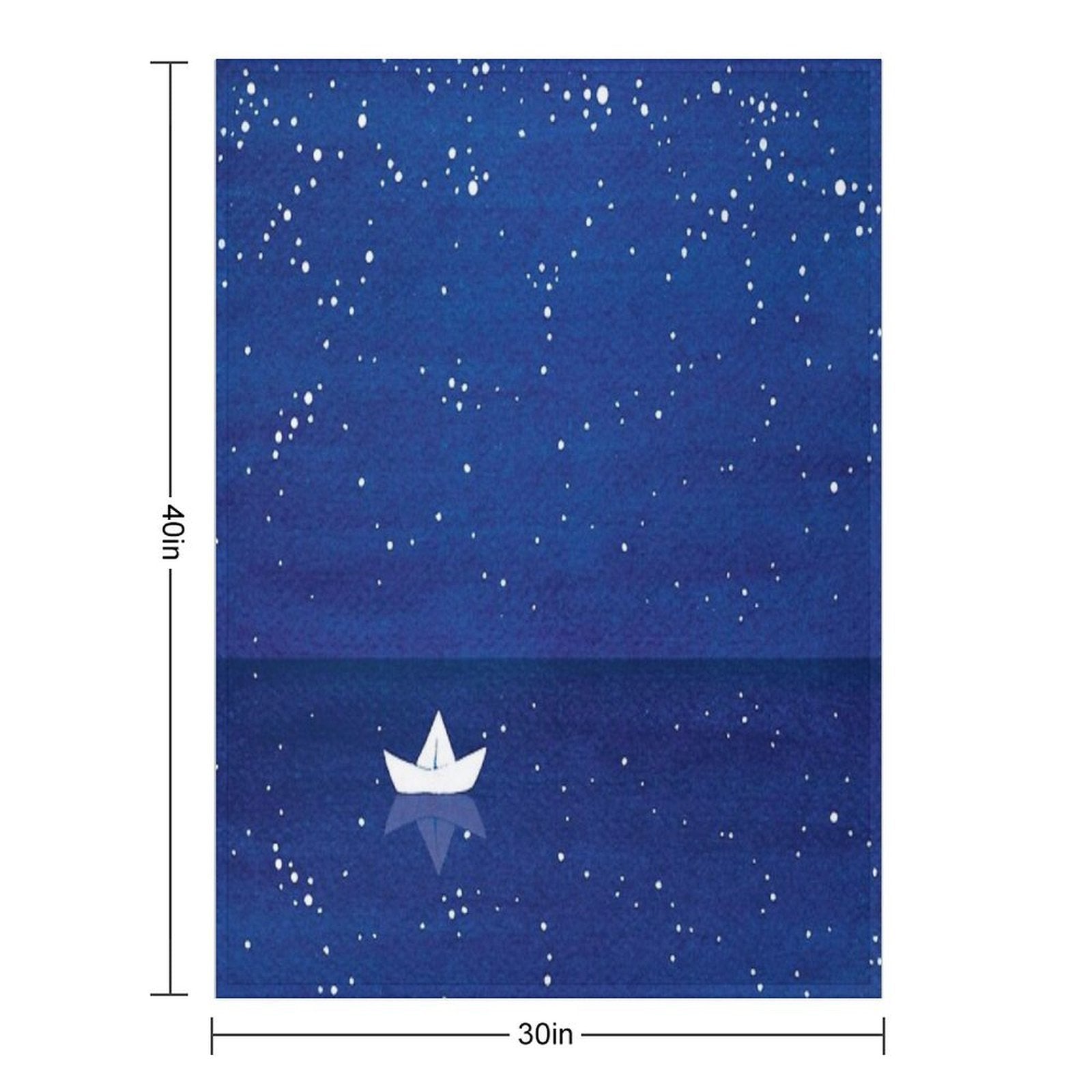 Zen Sailing Durable Throw Blanket