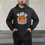 Cute I Love Fall Prevention Groovy Pumpkin Fall Thanksgiving Moisture-Wicking Hoodie