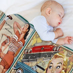 50s Fashion Compact Throw Blanket