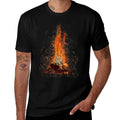 Retro Basic Bonfire Of Souls Funny Flame Sword  Classic T-Shirt