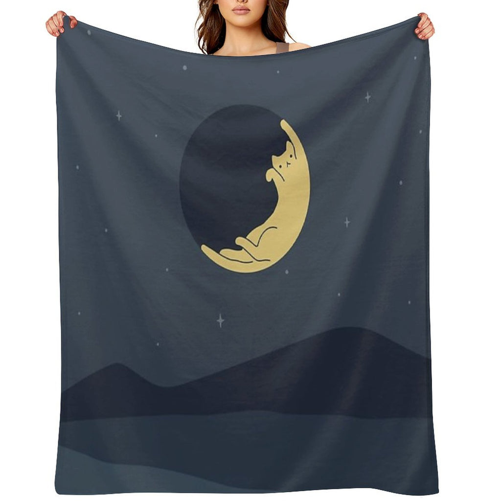 Cat Landscape 89 Versatility Throw Blanket