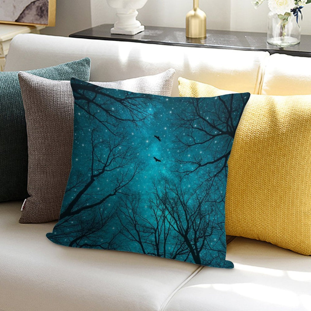 Stars Can't Shine Without Darkness Soft Home Decor Throw Pillow