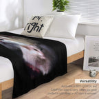 Triple Thurston Moon Cats! Sustainable Throw Blanket