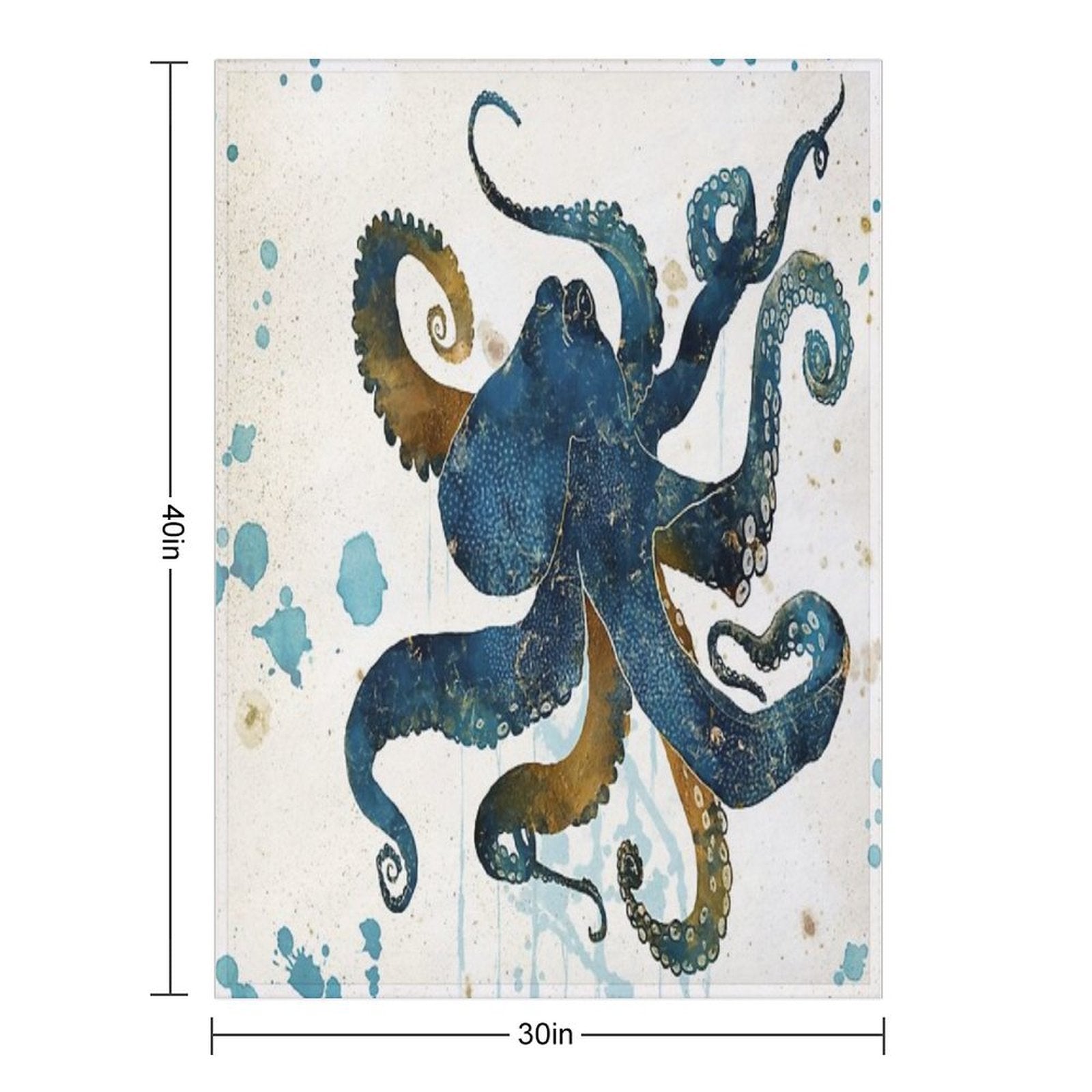 Underwater Dream III All-season Throw Blanket