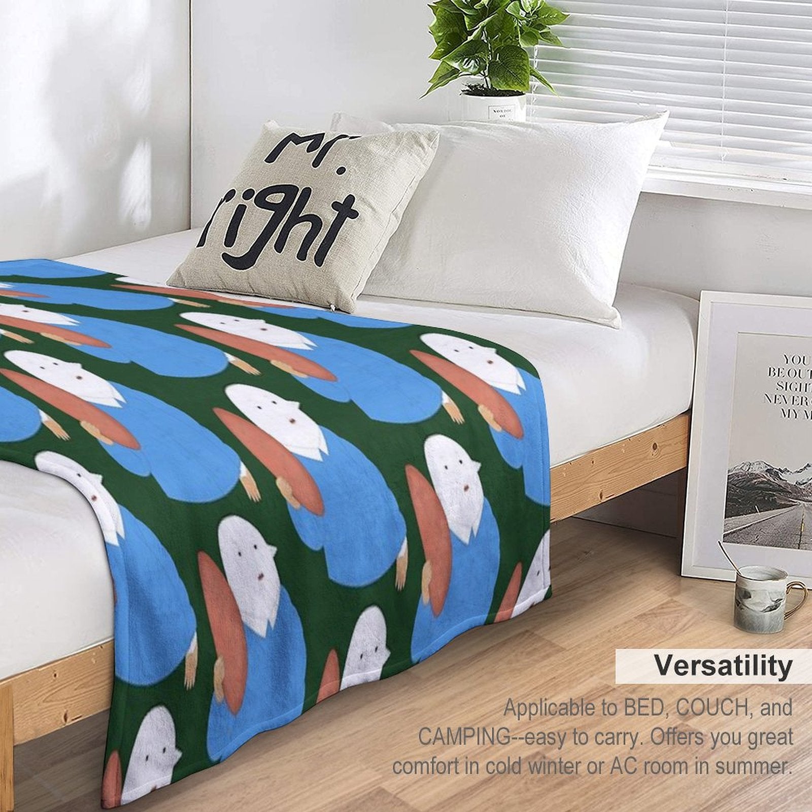 HQ Life Lessons with Uramichi Oniisan Anime - Funny Kotori Kun Easy Care Throw Blanket