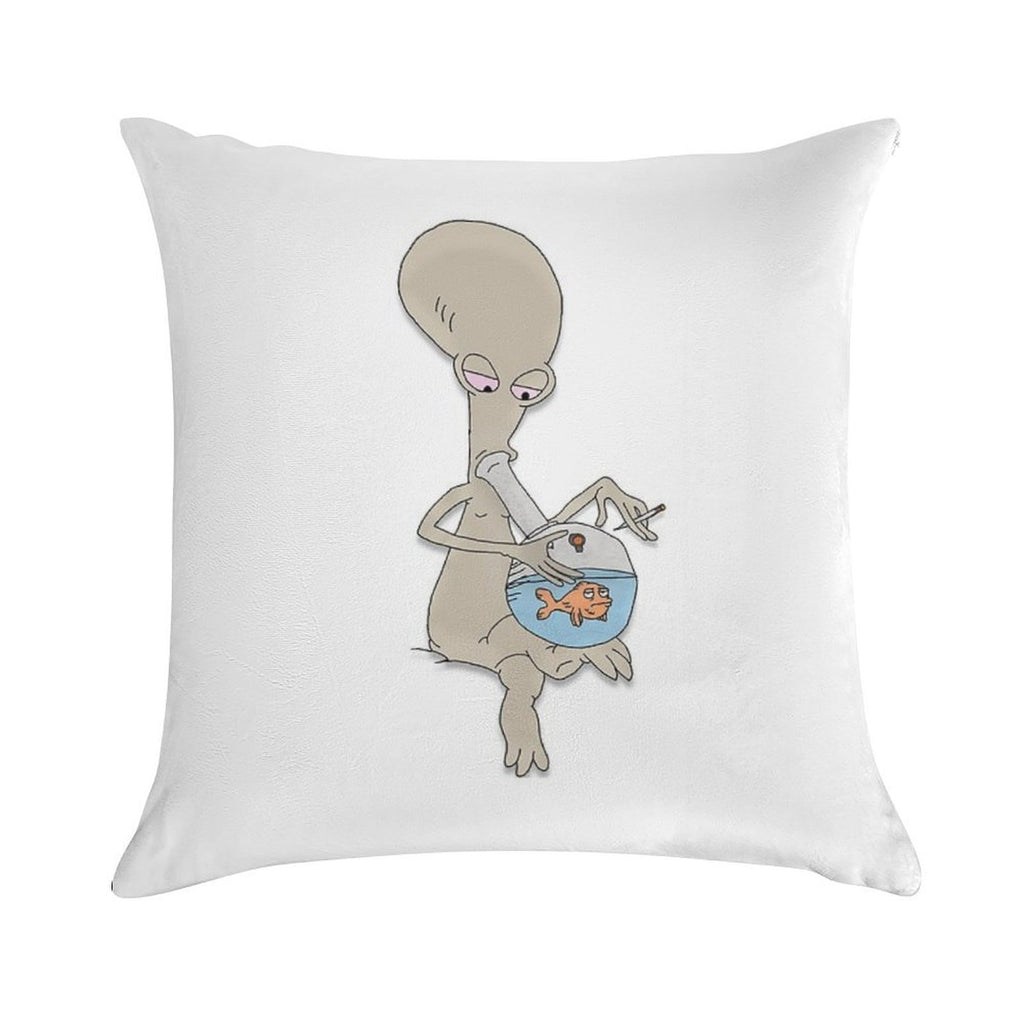 Roger Smokin' Up Soft High-Density Material Throw Pillow