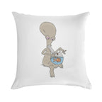 Roger Smokin' Up Soft High-Density Material Throw Pillow