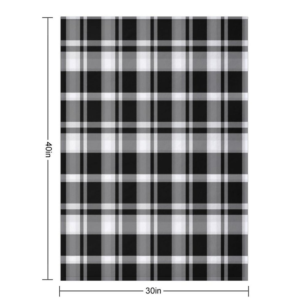 Plaid Machine-washable Throw Blanket