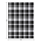 Plaid Machine-washable Throw Blanket
