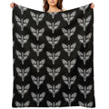 Death's Head Moth Versatility Throw Blanket
