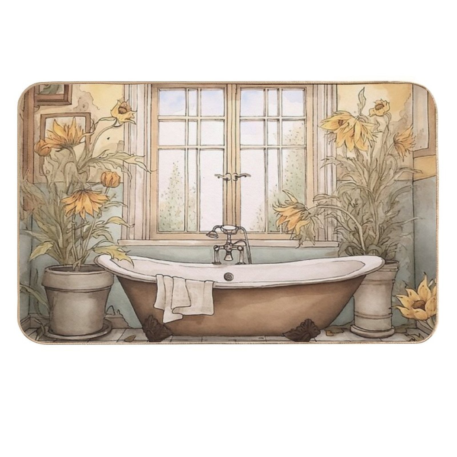 Beauty Bath I  Pet-Safe Bath Mat